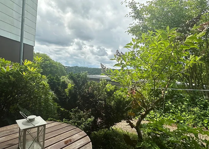 アパート Modernes No 3 Mit Kueche Und Terrasse In